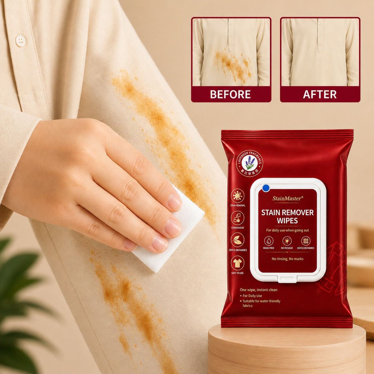 Stain removers