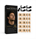 Magnetic Nasal Dilator Kit for Better Breathing & Snoring Relief – Skin-Safe Magnetic Nose Clip with 4 Silicone Nasal Cone Sizes
