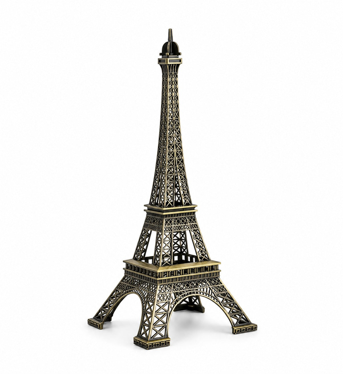 Mini Eiffel Tower Metal Showpiece – Paris Decorative Table Ornament