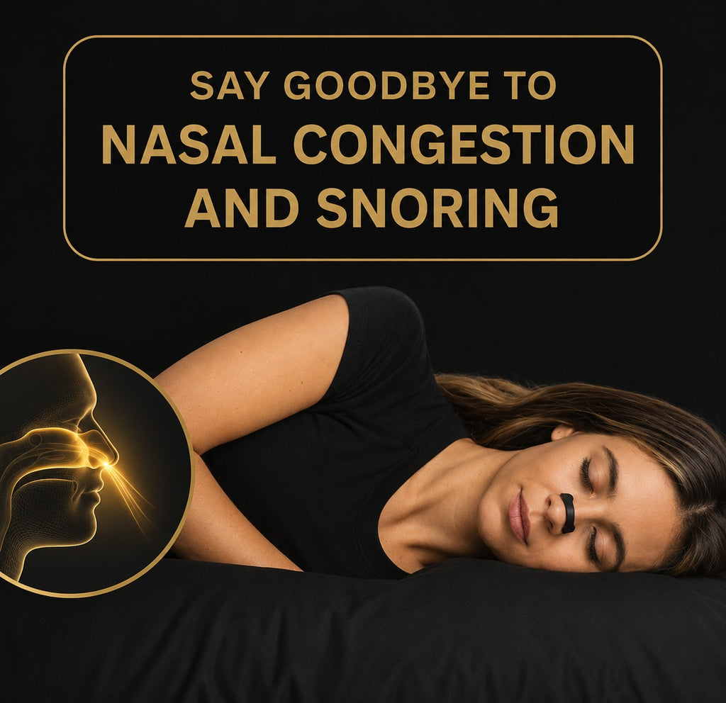 Magnetic Nasal Dilator Kit for Better Breathing & Snoring Relief – Skin-Safe Magnetic Nose Clip with 4 Silicone Nasal Cone Sizes
