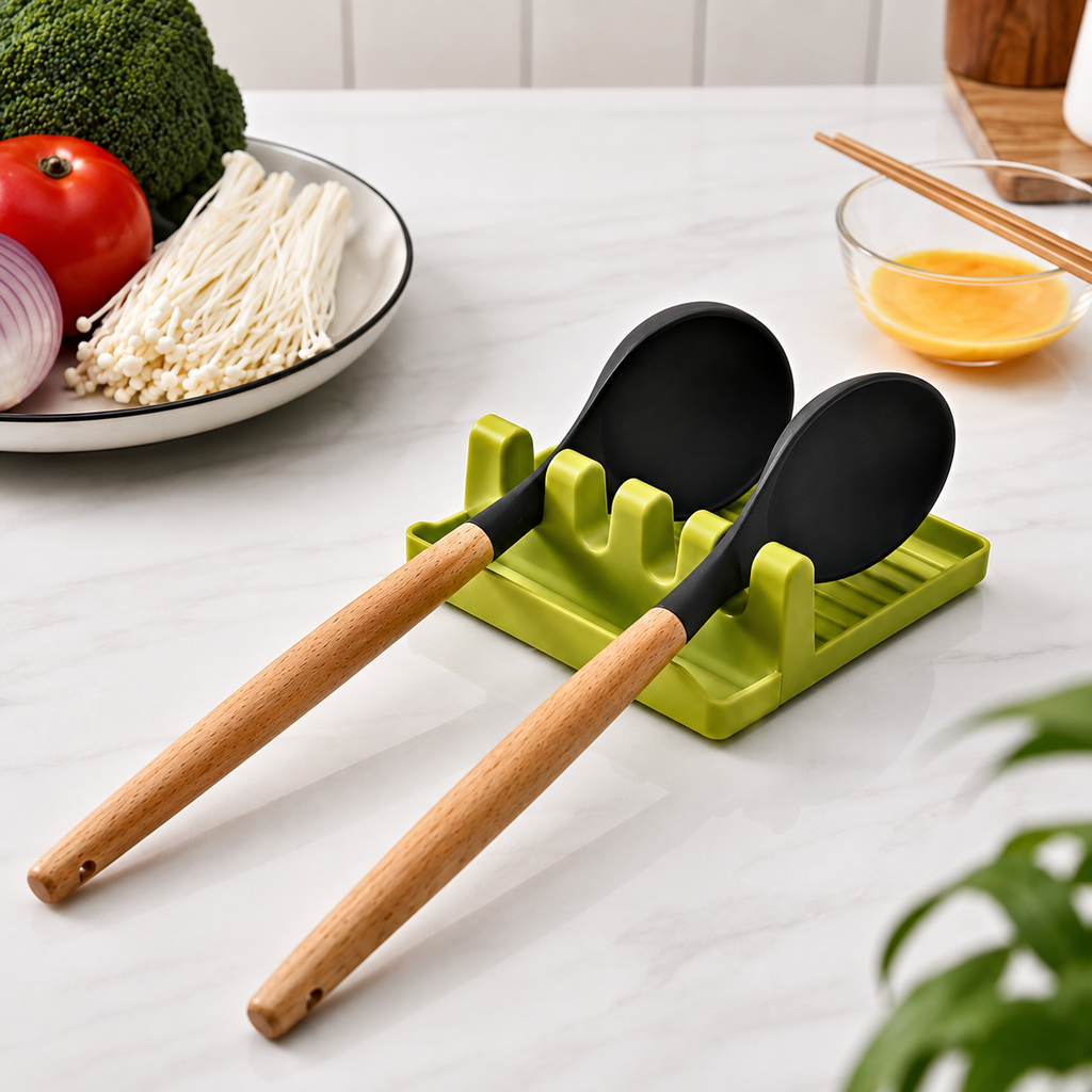 Kitchen Spoon & Spatula Organizer – Keep Your Countertop Clean & Mess-Free